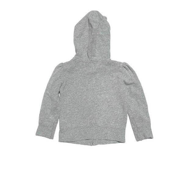 Old Navy Girls Mouse Print Hooded Zip Up Sweatshirt - Picture 3 of 3